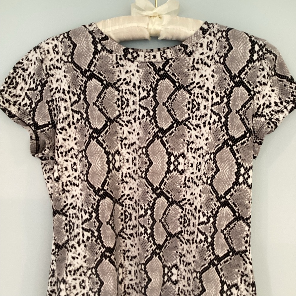 Rue21 Snakeskin Print Bodysuit Size Large
